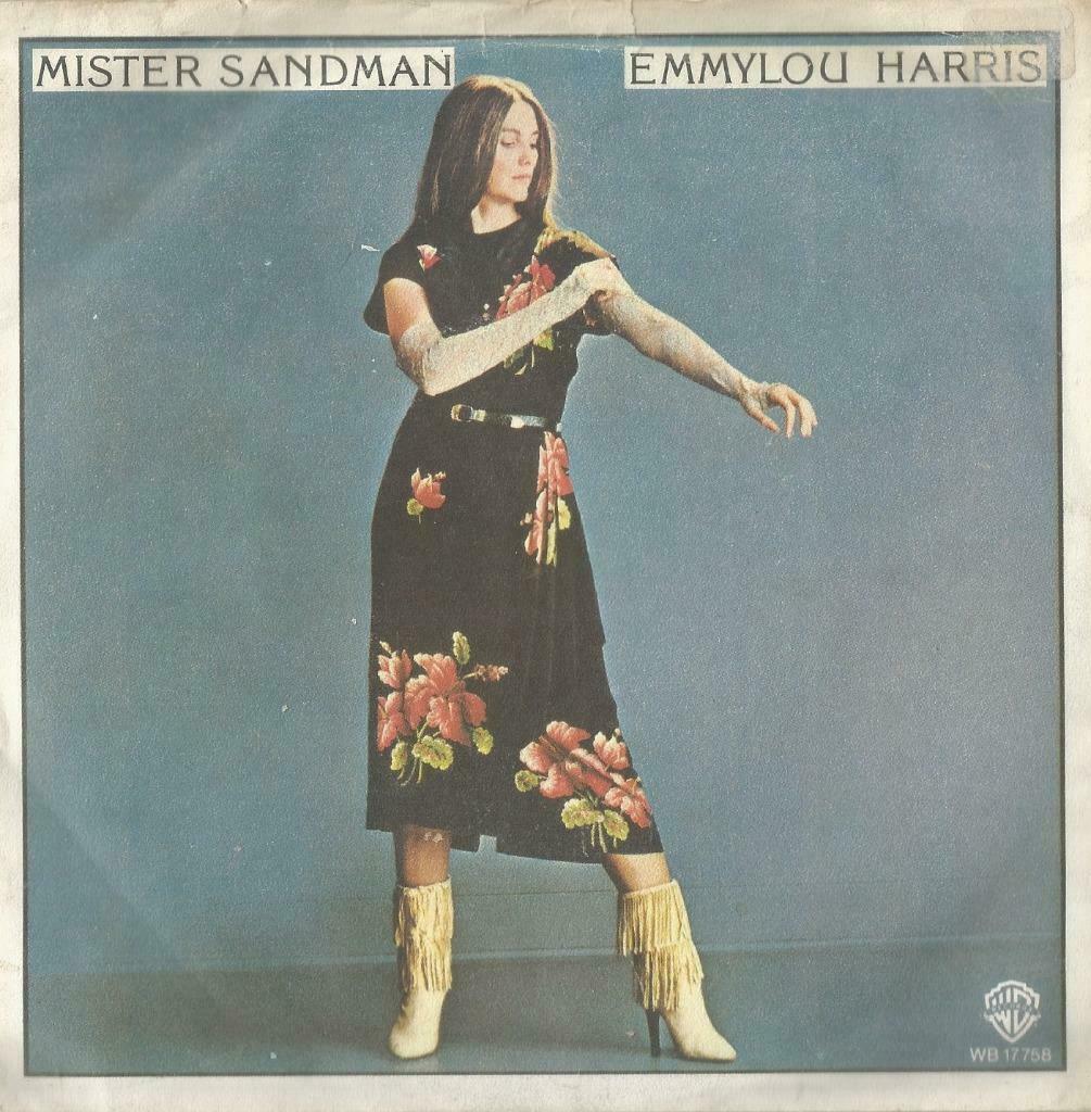 Emmylou Harris – Mister Sandman / Ashes by now - Single, Cd's en Dvd's, Ophalen of Verzenden, Gebruikt, Pop