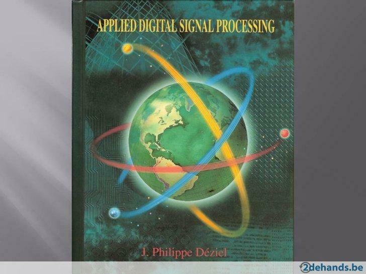 J. Philippe Déziel – Applied Digital Signal Processing, Bêta, Enlèvement ou Envoi, Déziel, Enseignement supérieur