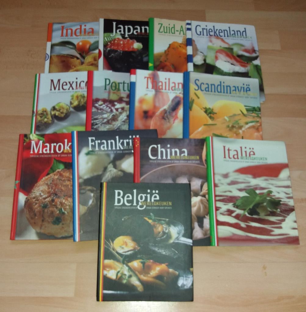 13 boeken Wereldkeuken, Ophalen of Verzenden, Gelezen, Frankrijk