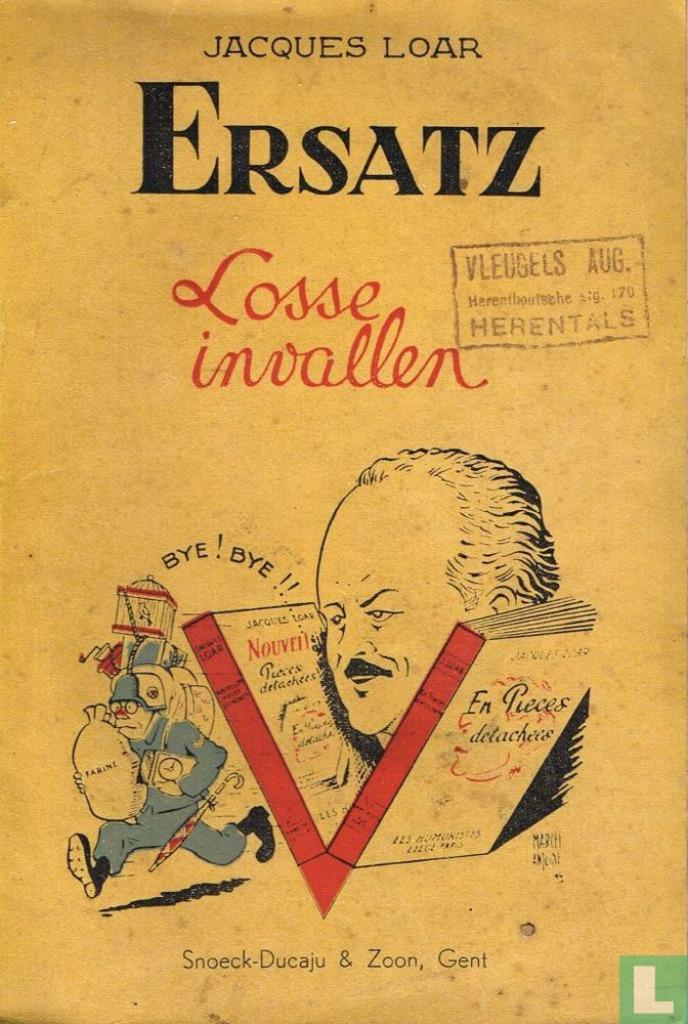 Ersatz Losse Invallen, Enlèvement ou Envoi, Deuxième Guerre mondiale, Utilisé, Autres sujets/thèmes