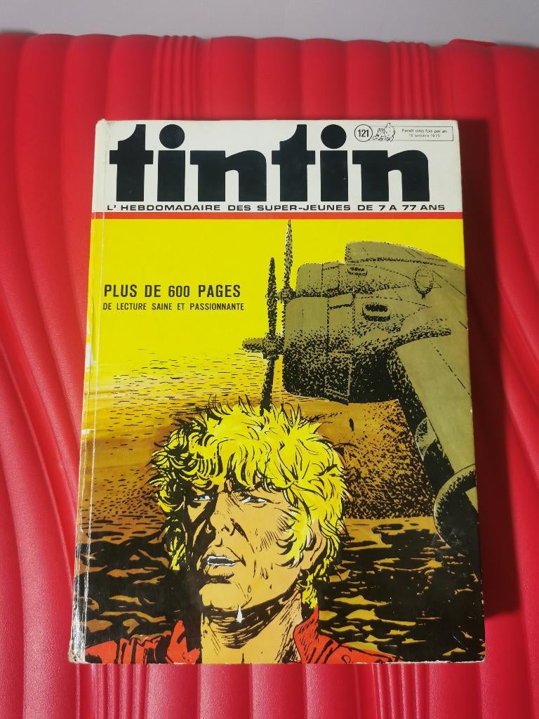 Le Journal de Tintin numéro 121, Ophalen