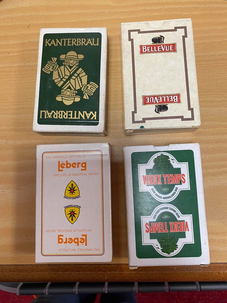 Jeux de cartes publicitaires, Comme neuf