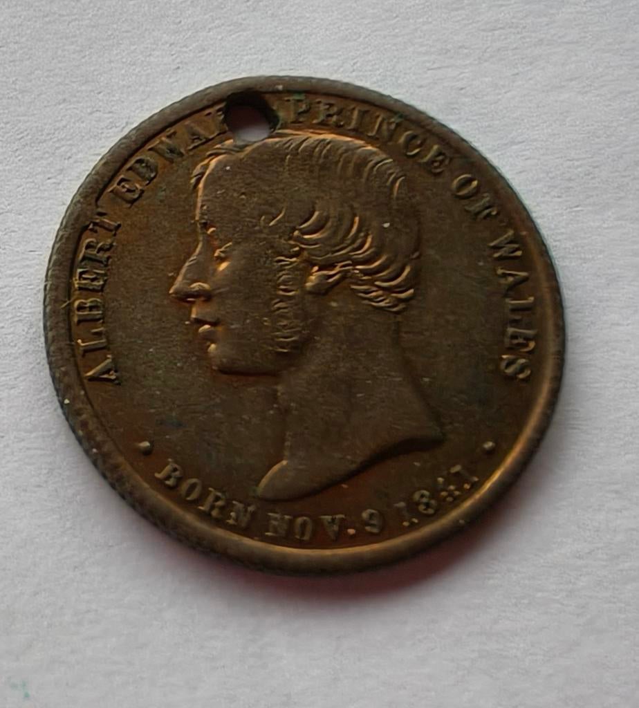 Medailles Albert Edward Prince of Wales 1841., Ophalen