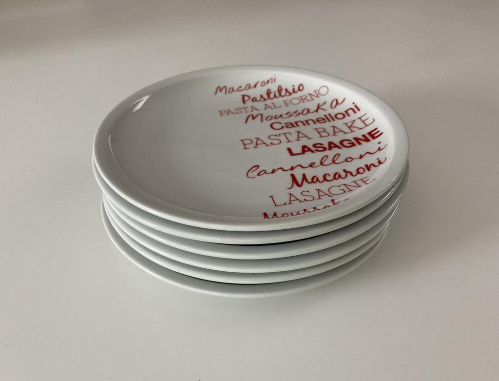 Set 6st Pasta borden diameter 18.5cm NIEUW, Enlèvement, Neuf, Assiettes(s)