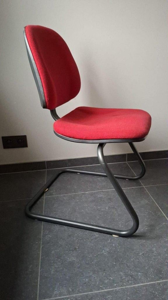 Stoel kantoor, Enlèvement, Comme neuf, Rouge, Chaise de bureau
