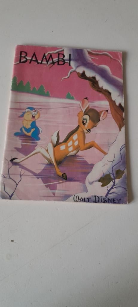 BD Bambi Walt Disney, Ophalen of Verzenden, Zo goed als nieuw