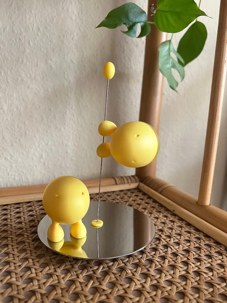 Ensemble sel et poivre Alessi Lilliput en jaune, Enlèvement ou Envoi, Utilisé, Autres types, Autres matériaux