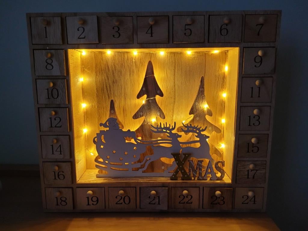 CALENDRIER DE L'AVENT LUMINEUX, Enlèvement, Comme neuf