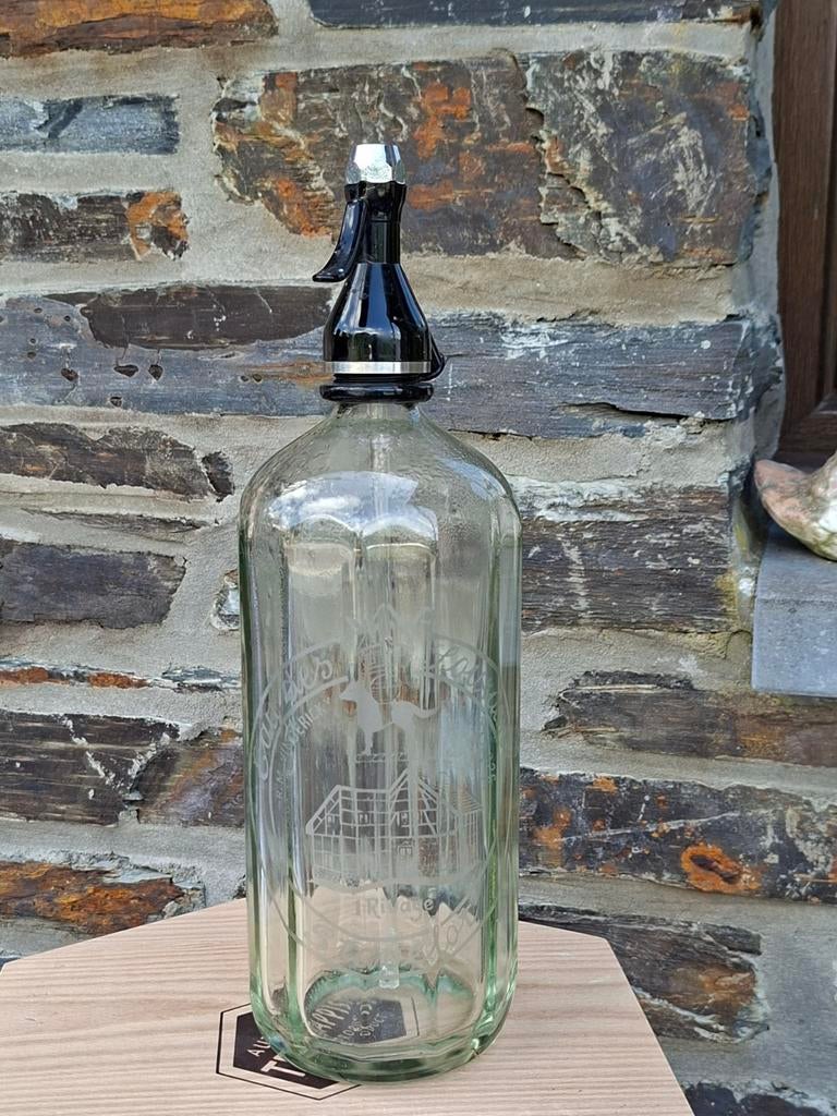 Siphon  "Eau des Lourdans Stavelot, Enlèvement ou Envoi