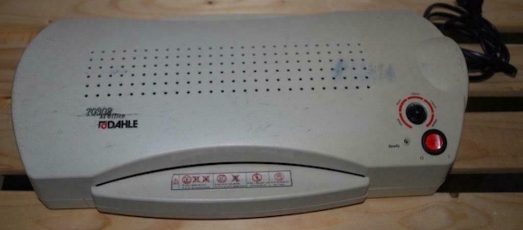 Laminator, Ophalen