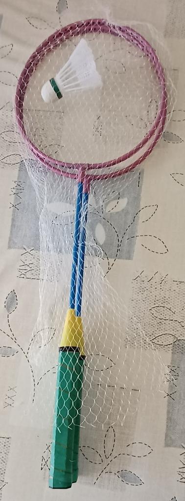 raquettes badminton avec volant, Enlèvement ou Envoi, Comme neuf, Raquette(s)