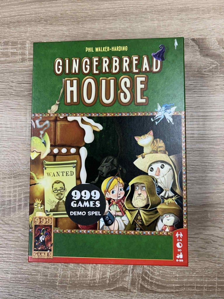 Gingerbread House - Bordspel, Ophalen of Verzenden, Zo goed als nieuw, 999 Games