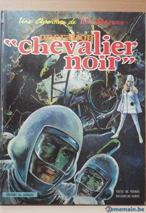 bob morane EO - 1969 - opération "chevalier noir" lombard BD, Enlèvement ou Envoi, Utilisé