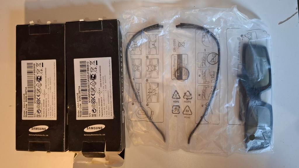 Samsung SSG-5100GB Lunettes d'obturation active 3D pour TV 3, TV, Hi-fi & Vidéo, Enlèvement, Comme neuf