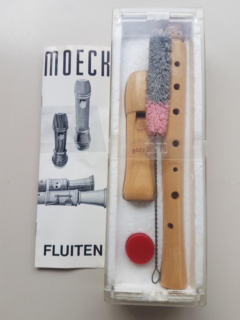 blokfluit 'Moeck', Musique & Instruments, Enlèvement, Utilisé, Soprano ou Sopranino