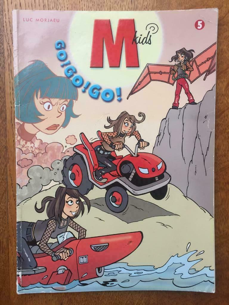 M kids nr 5, Luc Morjaeu 2004, goede staat, Eén stripboek, Ophalen of Verzenden, Zo goed als nieuw, Luc Morjaeu