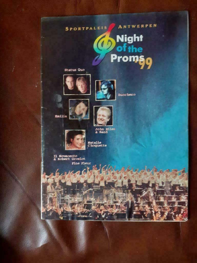 Programmaboekje "Night of the proms '99", Enlèvement ou Envoi