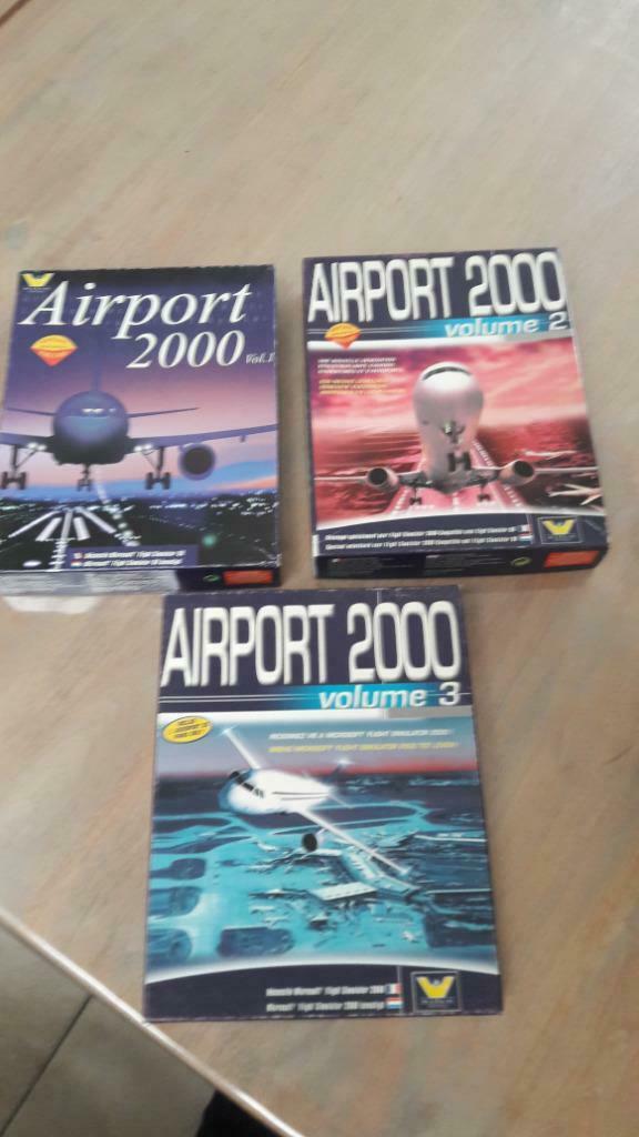 Airport 2000 Volumes 1 - 2 et 3, Ophalen of Verzenden, Gebruikt, Simulatie
