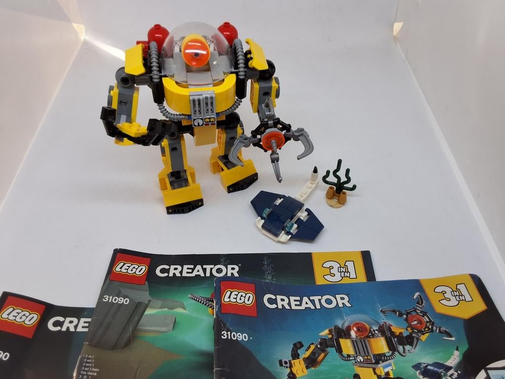 Lego Creator 31090 Underwater Robot, Ophalen of Verzenden, Lego