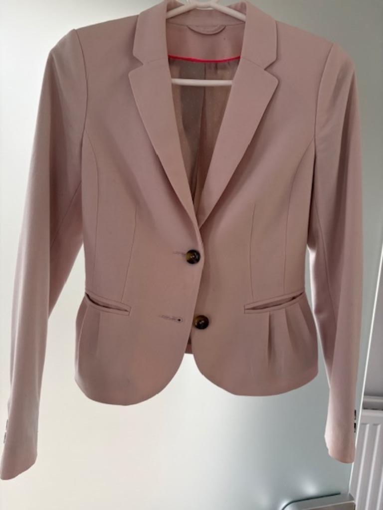 Blazer vintage maat S, Kleding | Dames, Ophalen of Verzenden, Zo goed als nieuw, Jasje, Roze