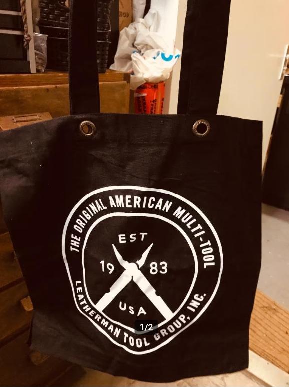 Sac en coton Leatherman Grand logo Édition limitée NOUVEAU, Enlèvement ou Envoi