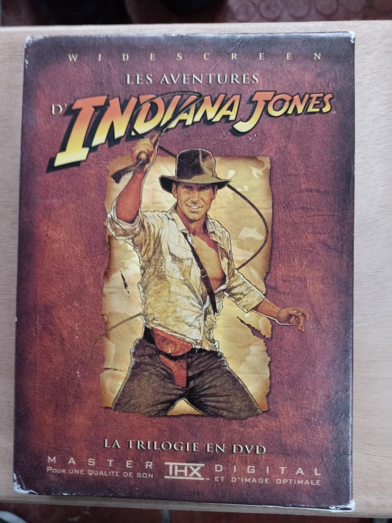Indiana Jones  coffret, Vanaf 9 jaar, Ophalen of Verzenden, Zo goed als nieuw, Actiekomedie