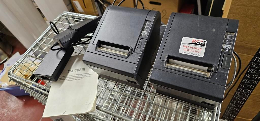 2 Ticketprinters Epson, Ophalen