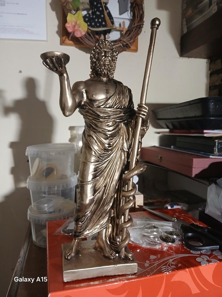 Oppergod ZEUS  32CM H, Ophalen of Verzenden, Nieuw, Religie