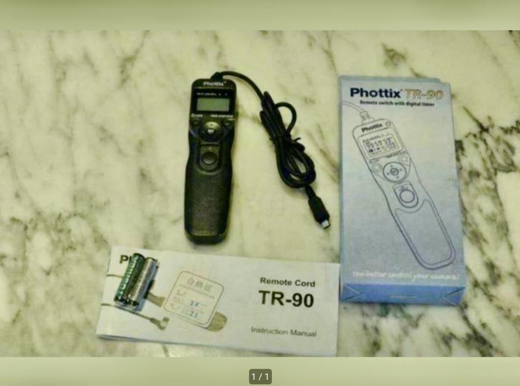 Télécommande Phottix TR-90 O6 pour appareils photo Olympus, TV, Hi-fi & Vidéo, Télécommandes, Enlèvement ou Envoi, Comme neuf