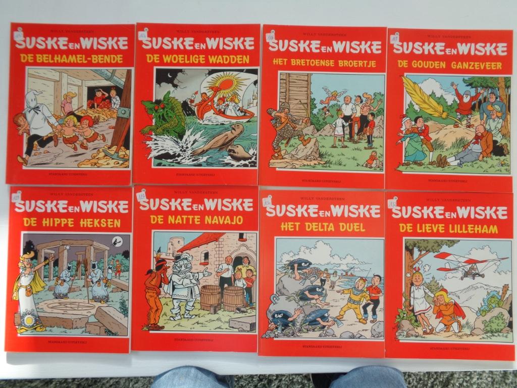 Suske en Wiske - album 189/190/192/194 tem 198 (1e drukken), Boeken, Ophalen of Verzenden