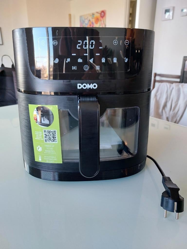 Airfryer als nieuw XXL (8 L), Ophalen of Verzenden, Zo goed als nieuw
