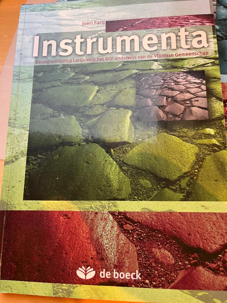 Instruments latins, Livres, Latin, Comme neuf, Enlèvement, Secondaire