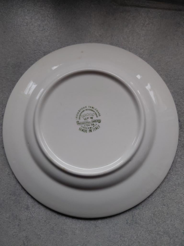 Ironstone tableware, Enlèvement