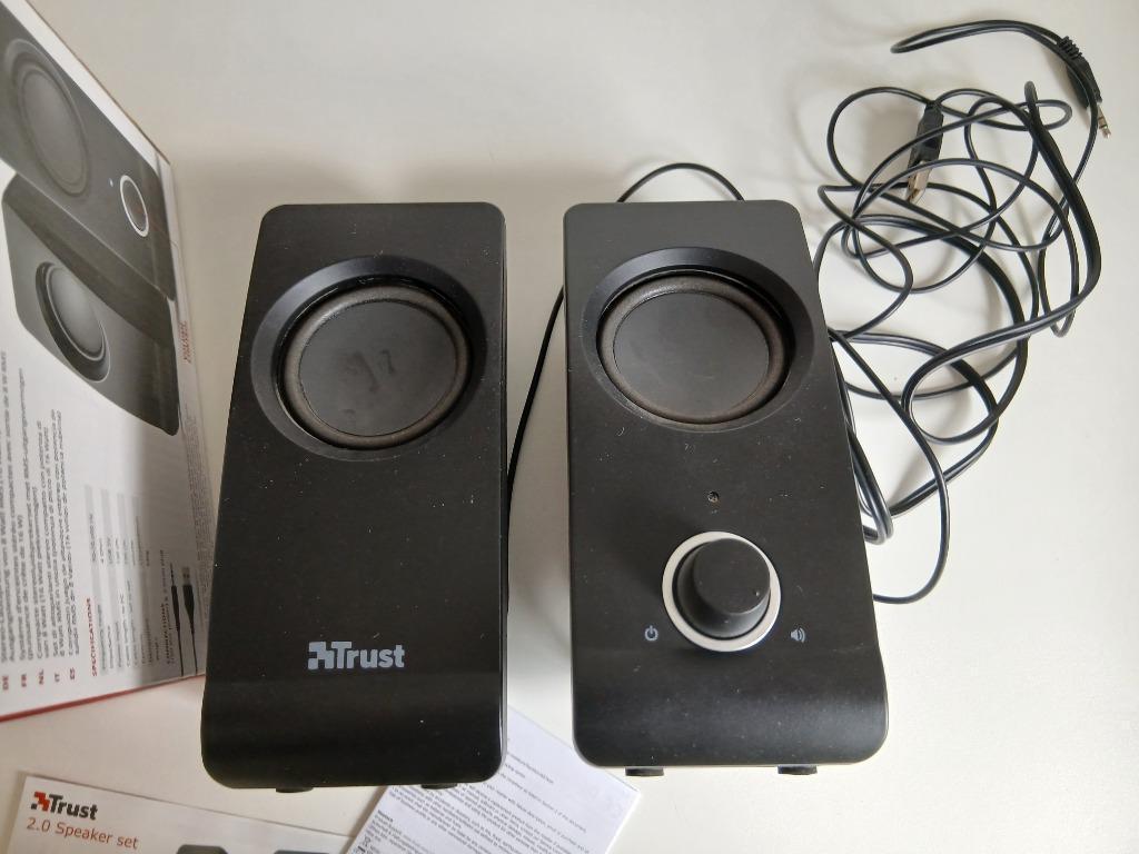 Enceintes PC Trust Remo 2.0, Enlèvement ou Envoi, Comme neuf, Canal audio 2