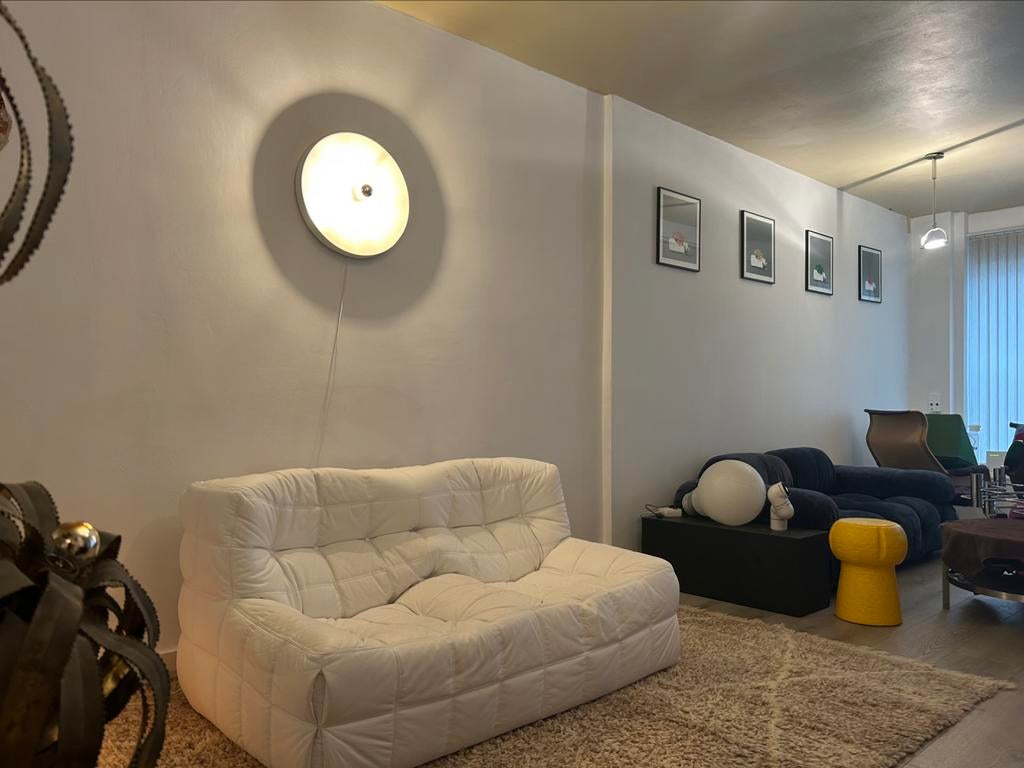 Ligne roset kashima in wit leder, Huis en Inrichting, Zetels | Zetels en Chaises Longues, Ophalen