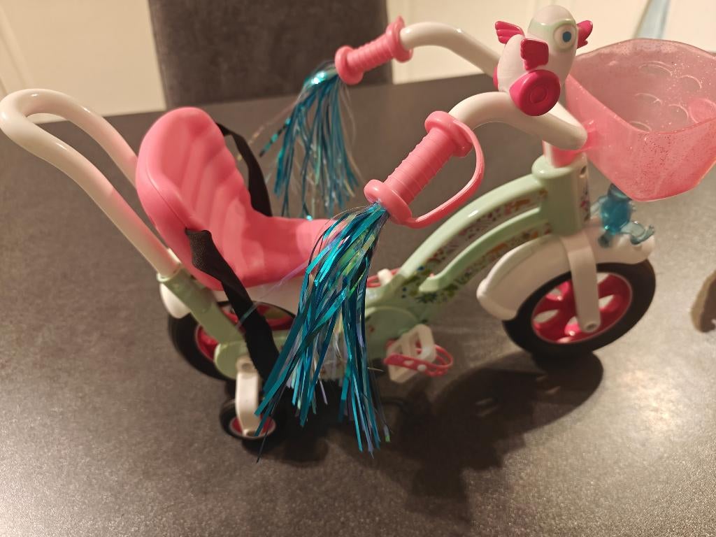 Babyborn fiets, Kinderen en Baby's, Ophalen, Gebruikt, Babypop