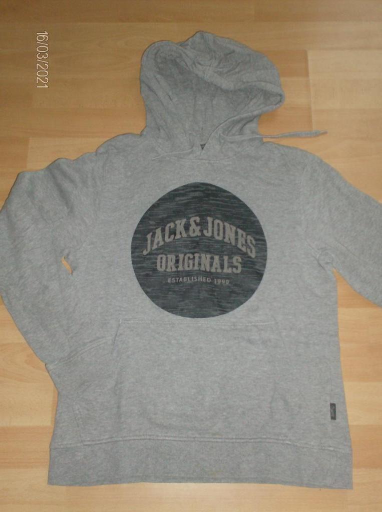 TRUI GRIJS MERK JACK AND JONES – MAAT S, Ophalen of Verzenden, Grijs, Gedragen, Jack & Jones