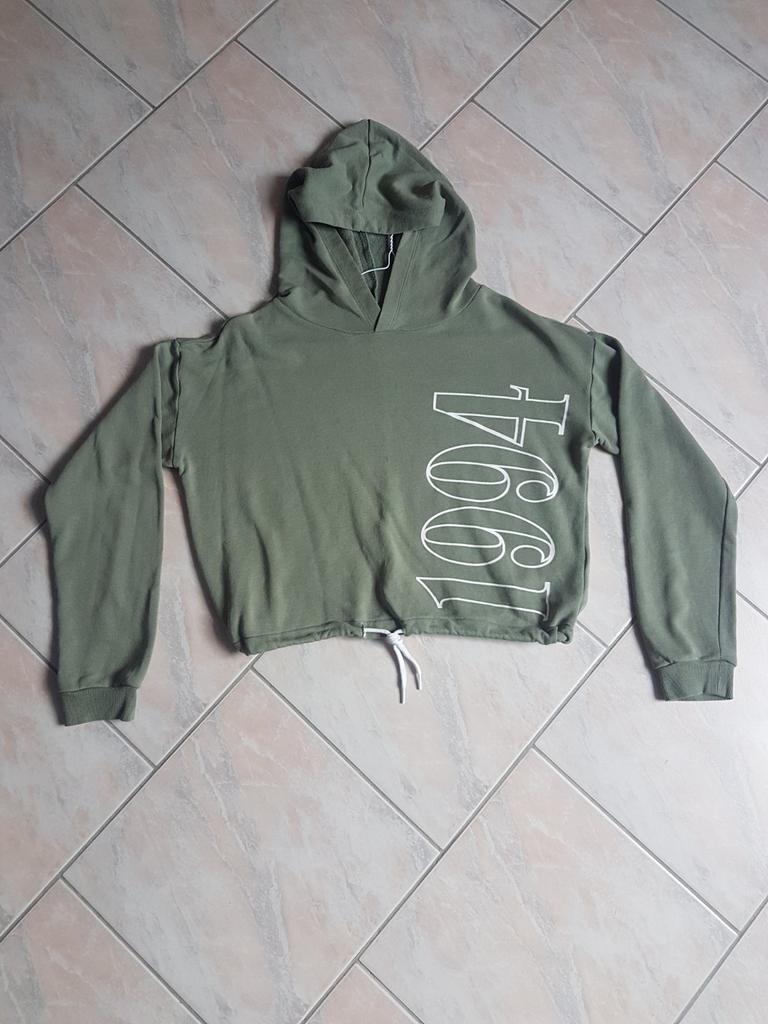Kort sweatshirt, Kinderen en Baby's, Kinderkleding | Maat 164, Meisje, Trui of Vest, H&M, Nieuw
