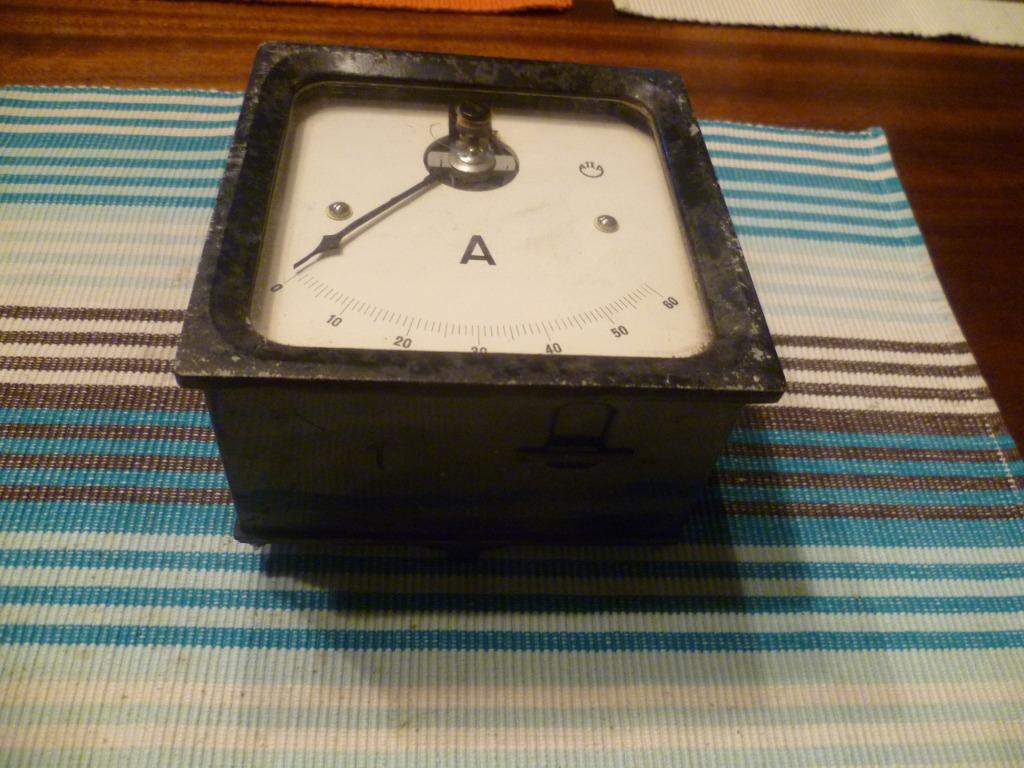 oude ampere meter ATEA, Enlèvement