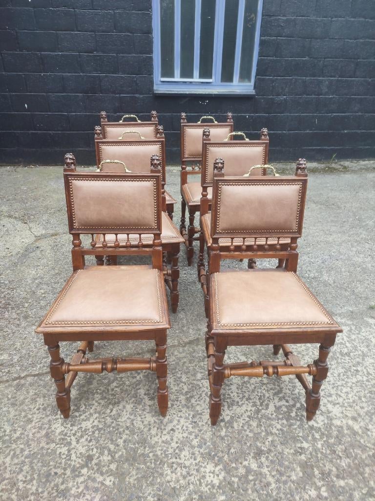 Chaises tête de lion, Enlèvement ou Envoi
