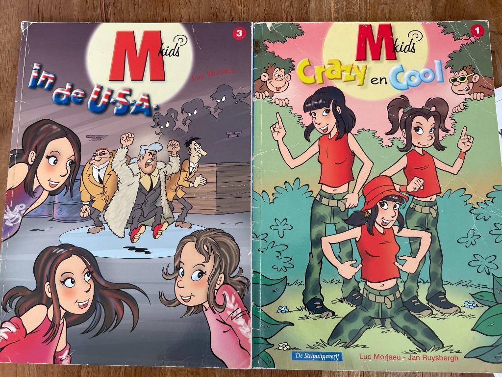 M kids, Gelezen, Ophalen of Verzenden, Dupuis, Meerdere stripboeken