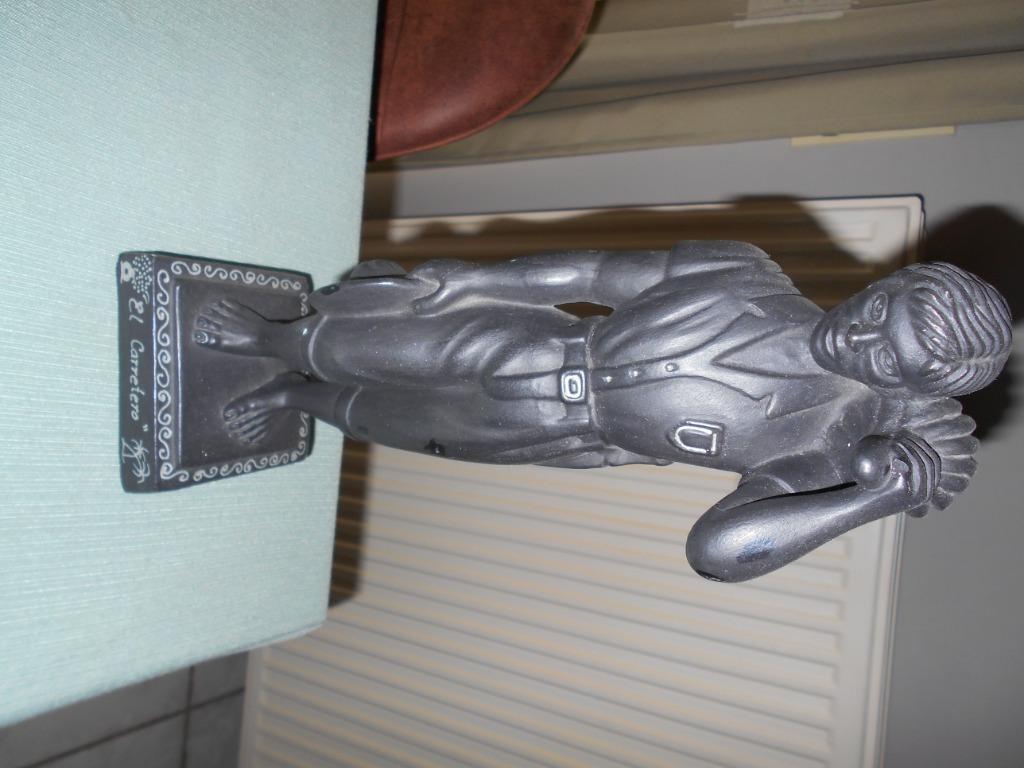 Beeld man : El Carretero 34cm hoog voet 10cm breed, Antiek en Kunst, Ophalen of Verzenden