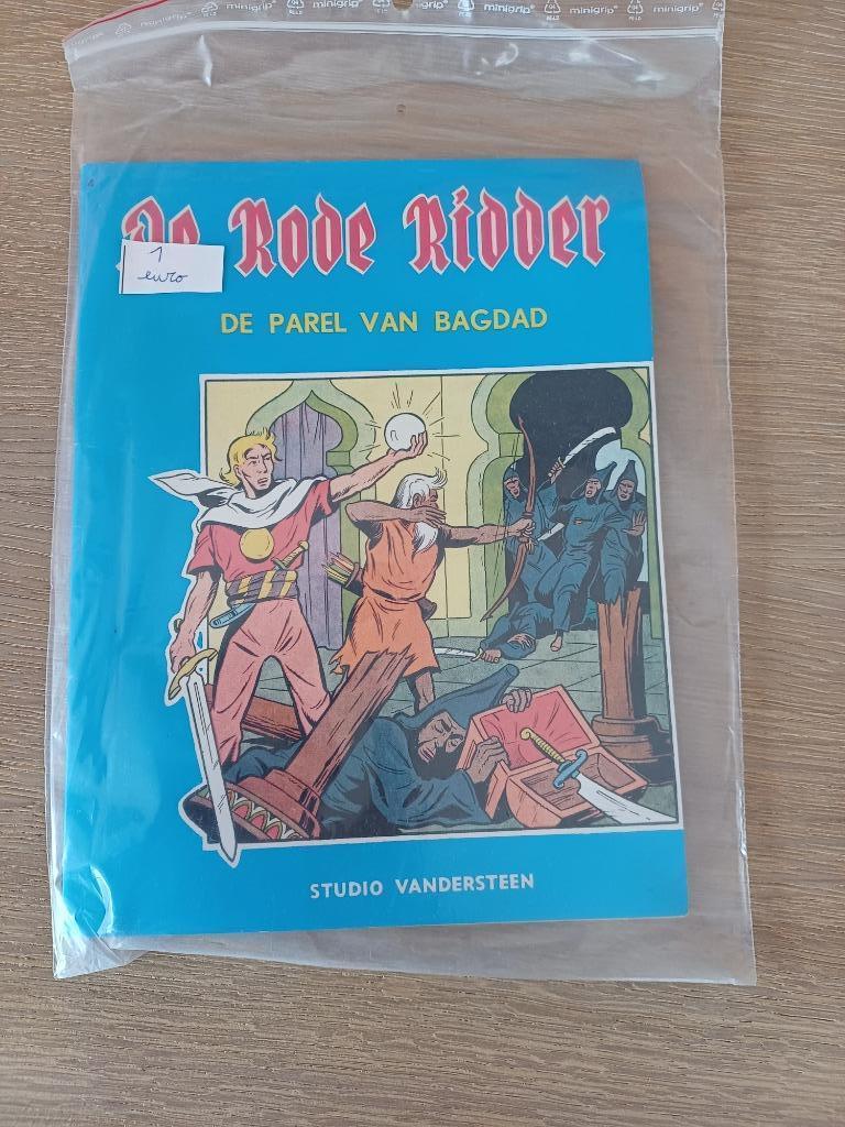 De rode ridder - 4. de parel van bagdad strip, Gelezen, Willy Vandersteen, Eén stripboek, Ophalen of Verzenden