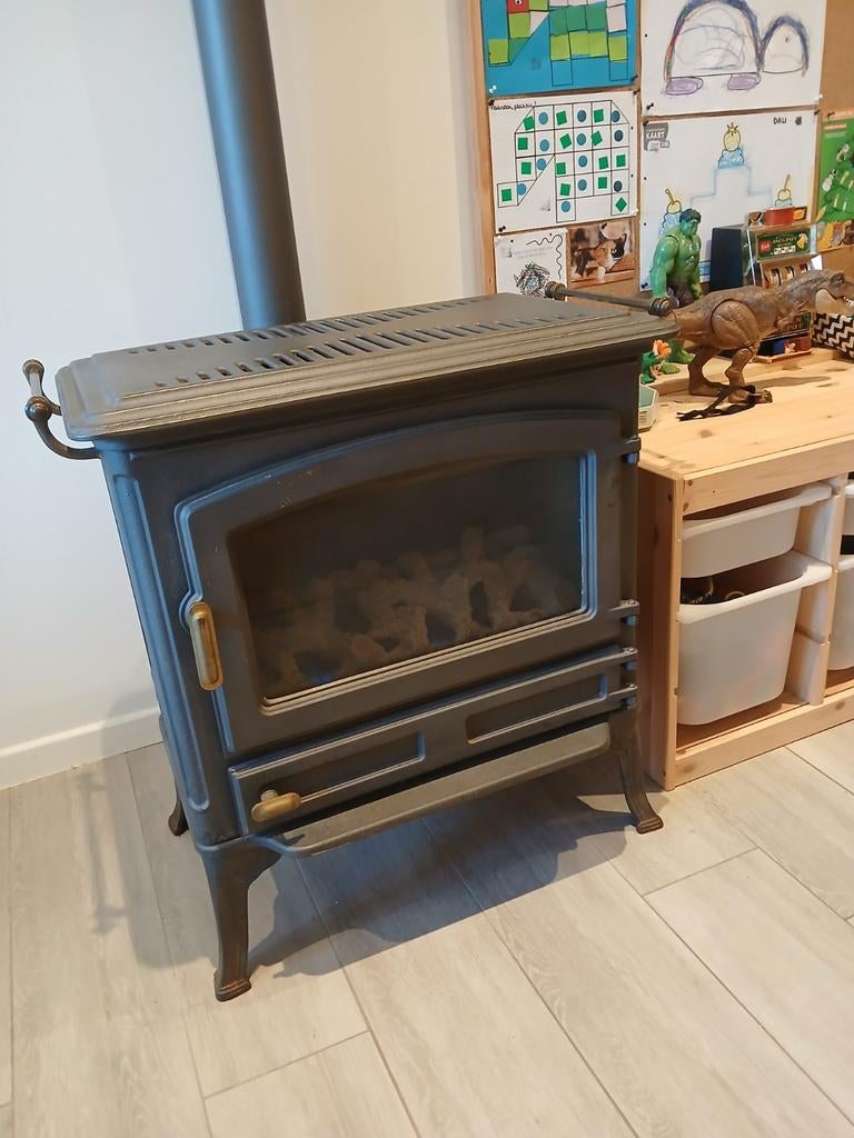 New Laxevaags gaskachel 10 kw, Huis en Inrichting, Haarden, Ophalen