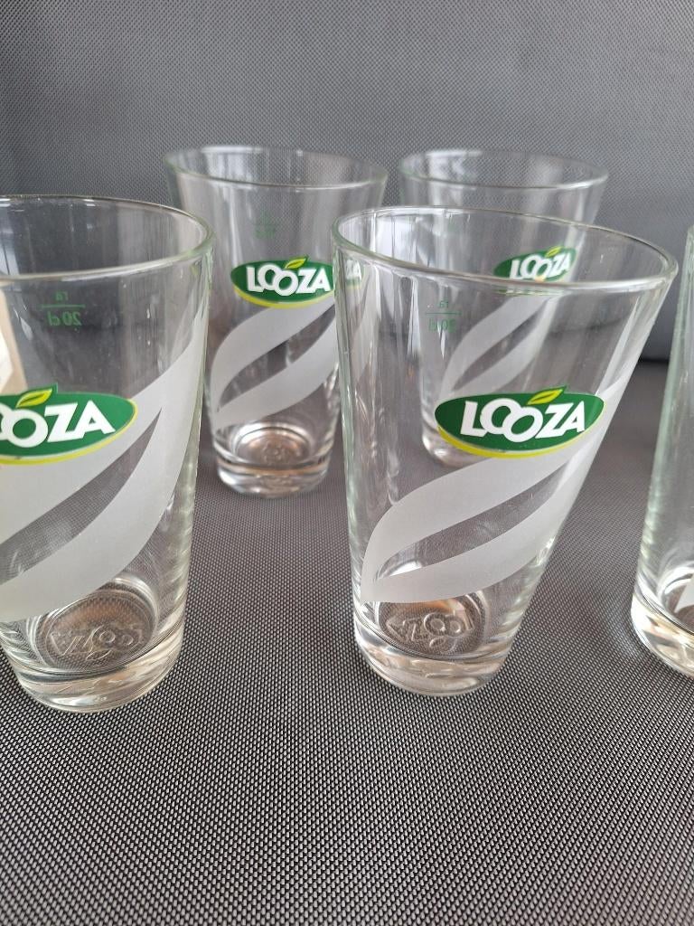 looza glazen 20cl, Verzamelen, Ophalen, Zo goed als nieuw