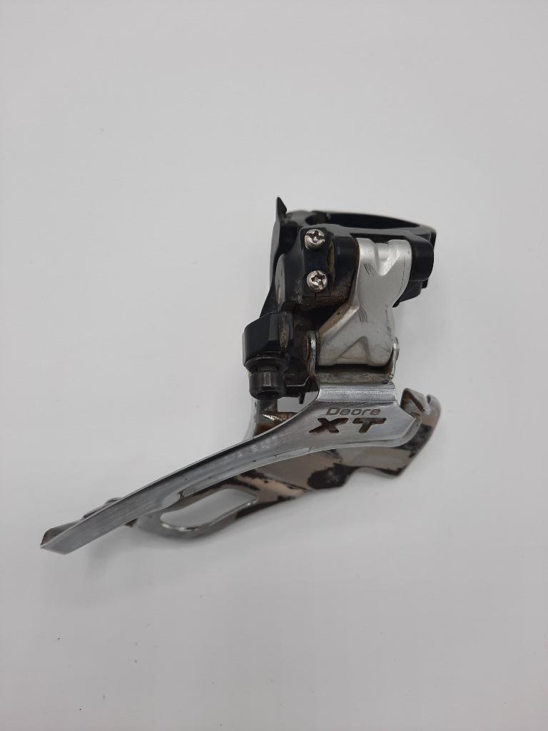 Shimano XT voorderailleur, Fietsen en Brommers, Ophalen of Verzenden, Gebruikt, Derailleur of Ketting, Shimano