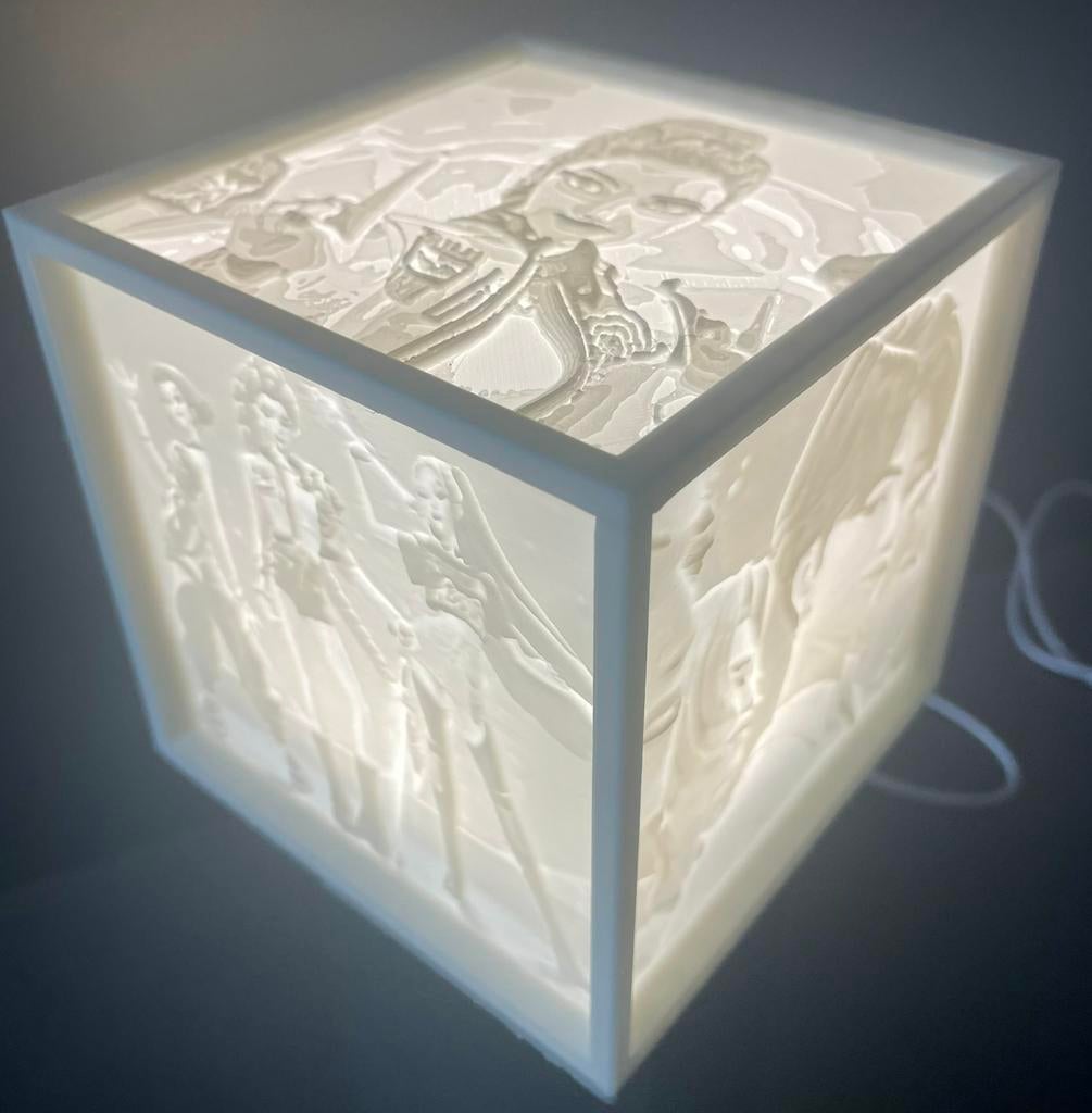 Kpop Huntrix 3D-ledbox, Ophalen of Verzenden, Nieuw, Overige materialen