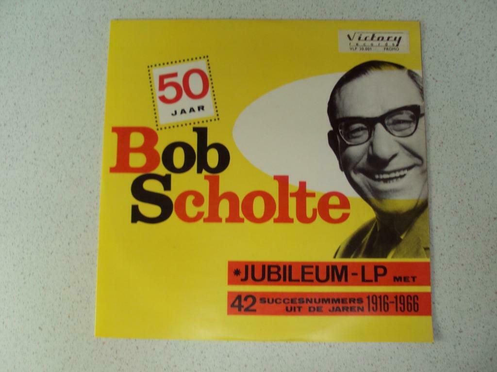 LP 50 Jaar "Bob Scholte" Jubileum LP anno 1966., Ophalen of Verzenden, 12 inch, Levenslied of Smartlap