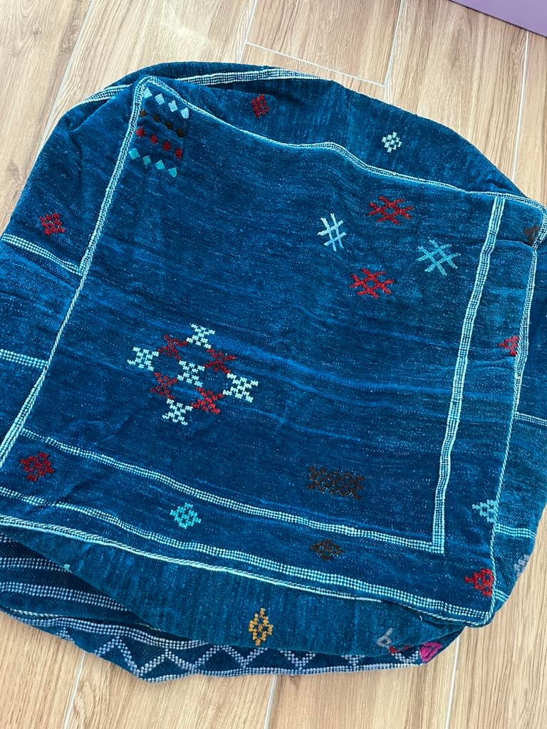 Housse de pouf, Maison & Meubles, Canapés | Repose-pieds & Poufs, Enlèvement ou Envoi