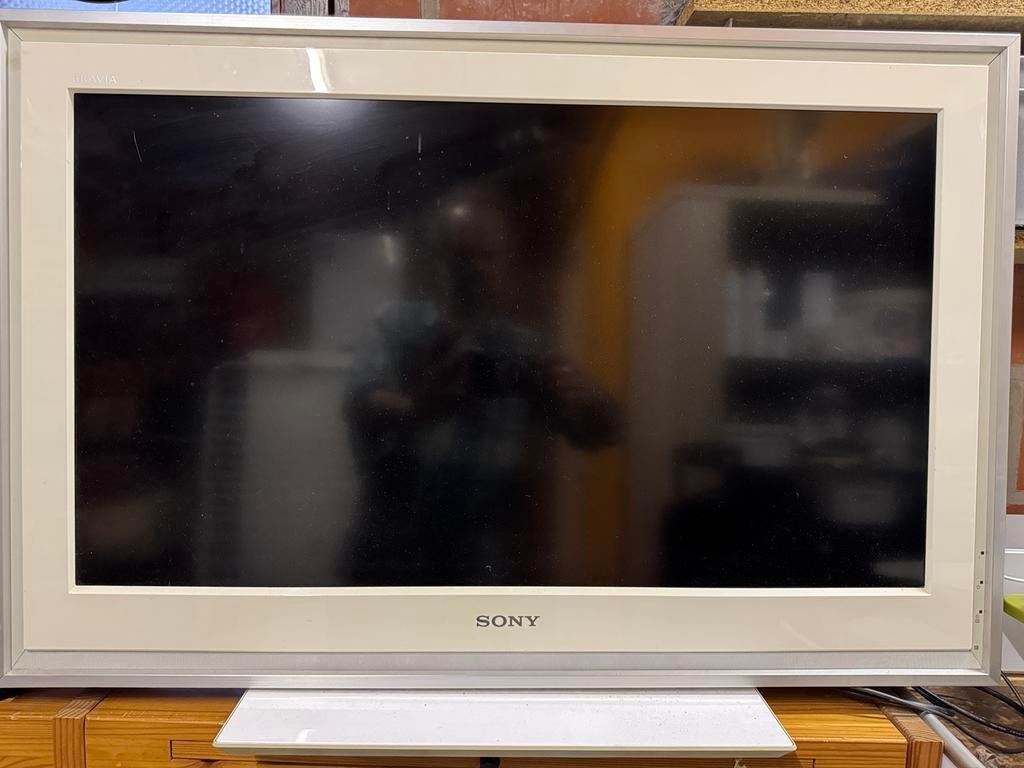 TV Sony Bravia 32” (80 cm) + telecommande, Ophalen, LCD, Zo goed als nieuw, Sony